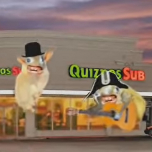 Quizno's Spongemonkeys Ads